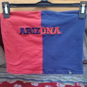 ☆☆☆Hype Red and Blue Mini Crop Top Casual